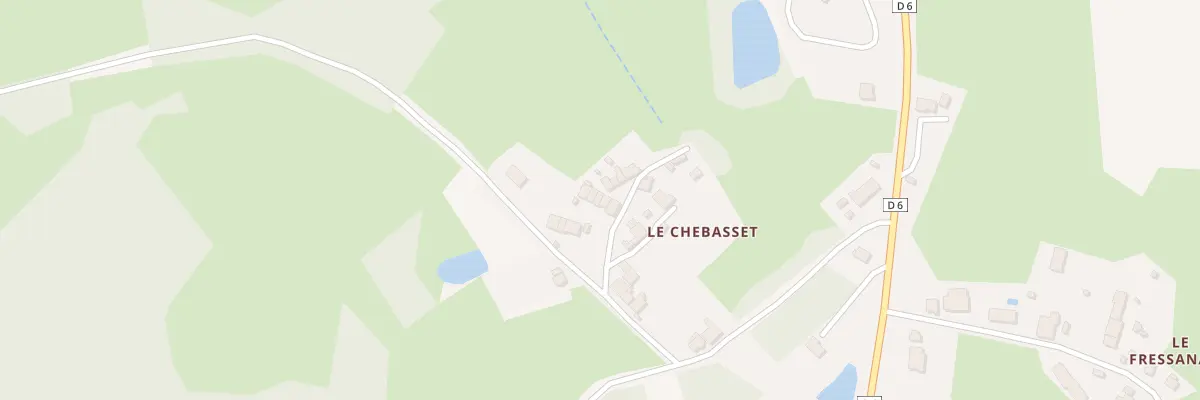 Plan du 10 Le Chebasset à Bonnat