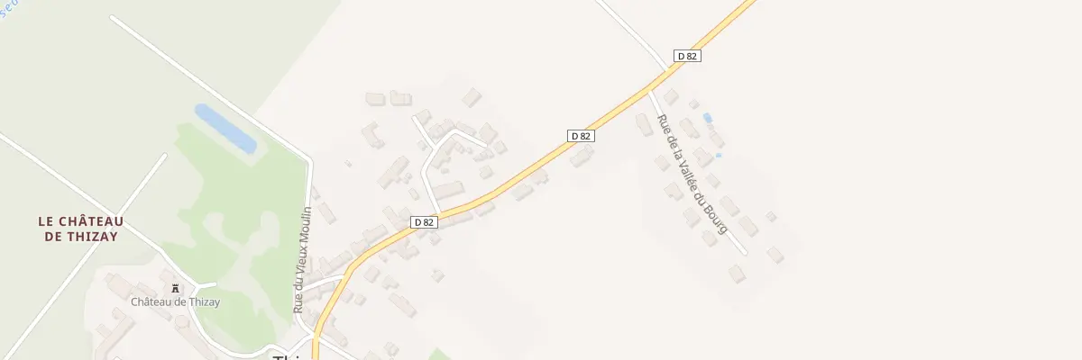 Plan du 5045 Le Bourg à Thizay