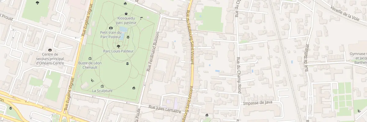 Plan du 41 Rue du Faubourg Saint-Vincent à Orléans