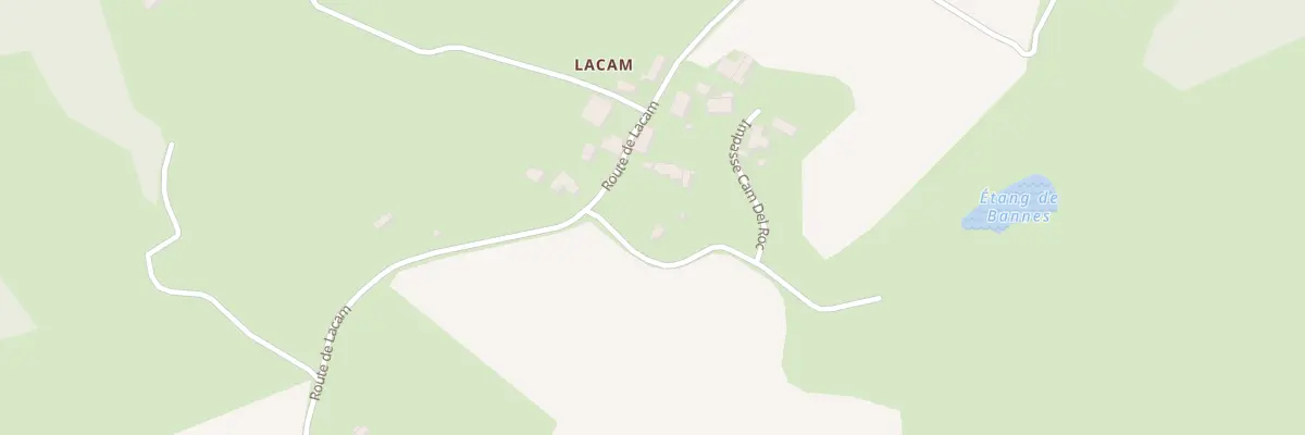 Plan du 5164F Ladeveze à Bannes
