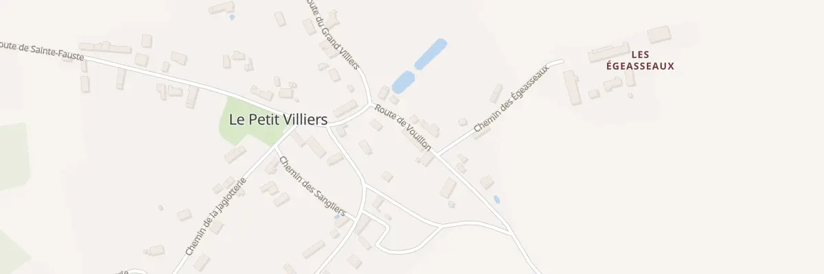 Plan du 5 Rte de Vouillon à Brives