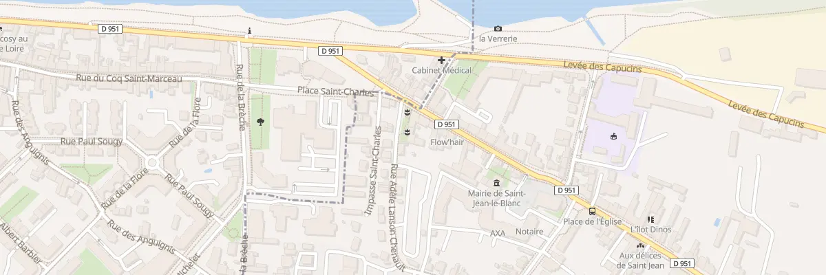 Plan du 4 Rue du Gen de Gaulle à Saint-Jean-le-Blanc