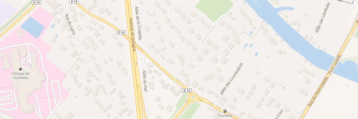 Plan du 1169 Rue de la Source à Olivet