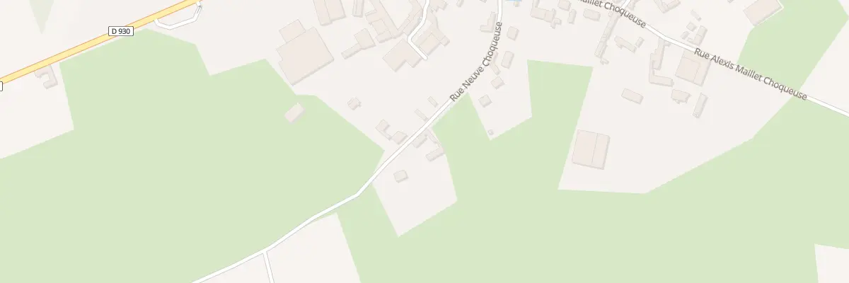 Plan du 15 Rue Neuve Choqueuse à Grémévillers
