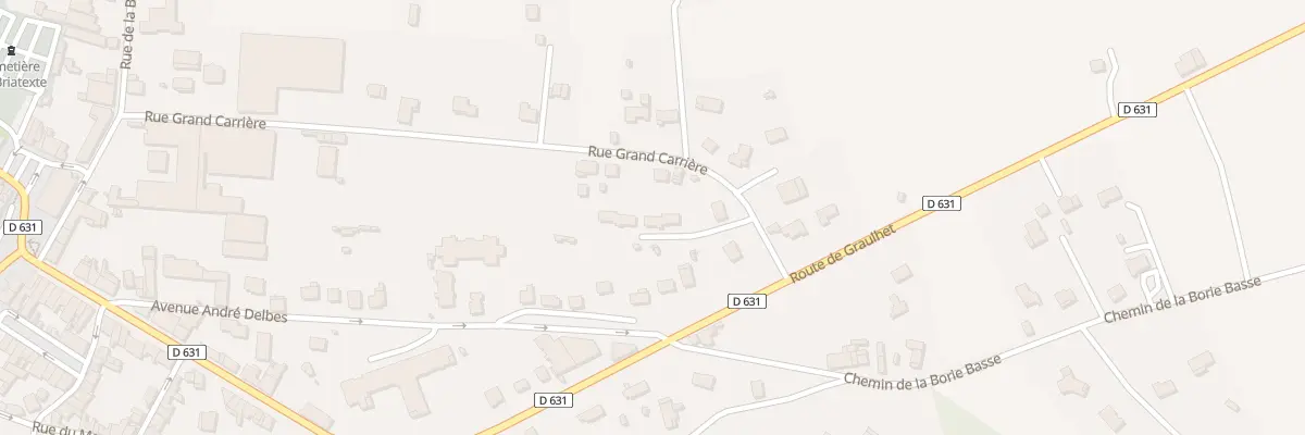 Plan du 32B Rue Gd Carriere à Briatexte