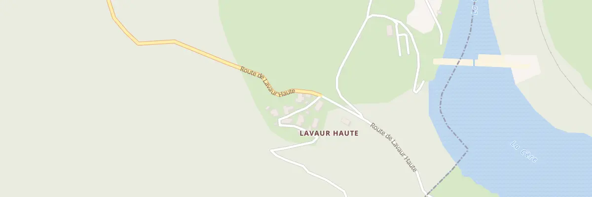 Plan du 4 Rte de Lavaur Haute à Gagnac-sur-Cère