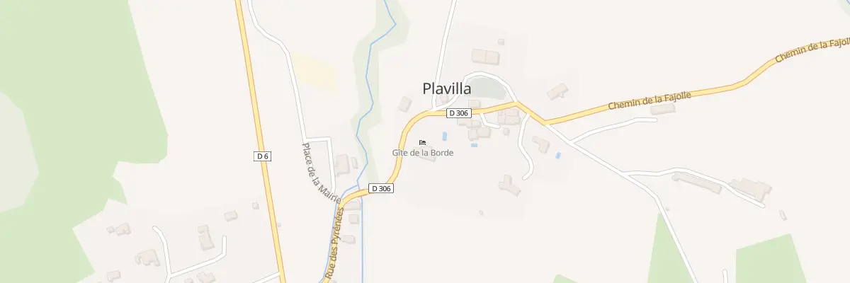 Plan du 2 Rue de l’Autan à Plavilla