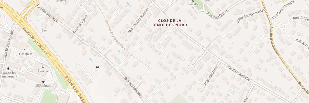 Plan du 12 Rue Bigot de Morogues à Orléans