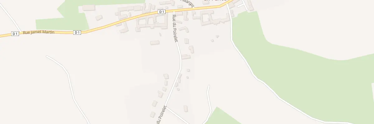 Plan du 9 Rue du Poirelet à Hodenc-en-Bray