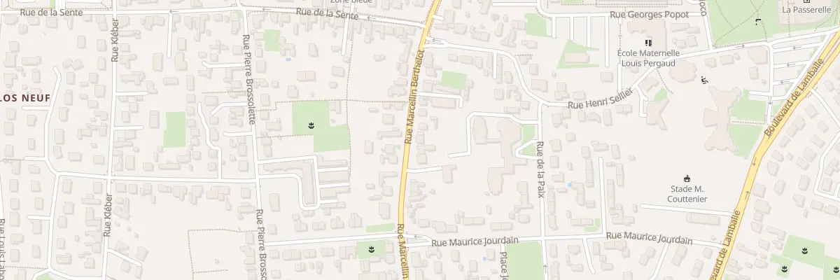 Plan du 78 Rue Marcelin Berthelot à Fleury-les-Aubrais