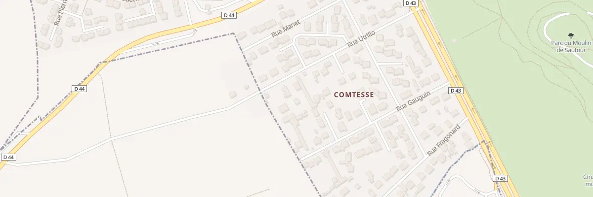 Plan du 29 Rue Utrillo aux Mureaux