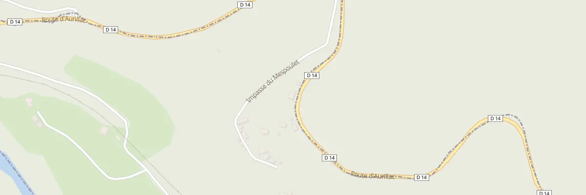Plan du 5217 Mespoulet Haut à Laval-de-Cère
