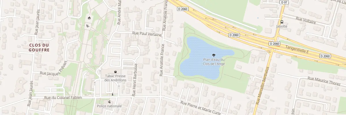 Plan du 62 Rue Anatole France à Fleury-les-Aubrais