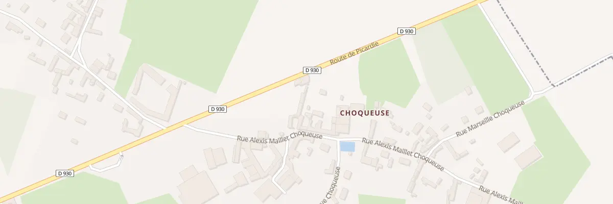Plan du 3 Rue Alexis Maillet Choqueuse à Grémévillers