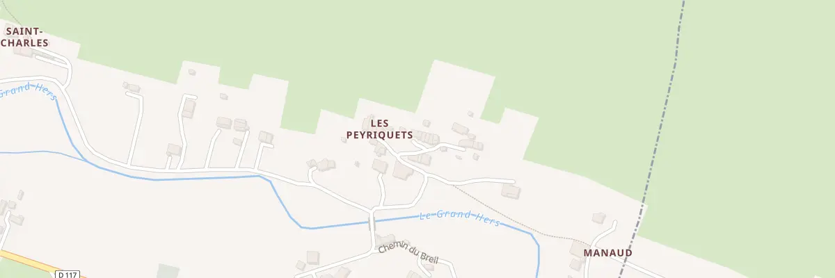 Plan du 3 Le Carretal à L’Aiguillon