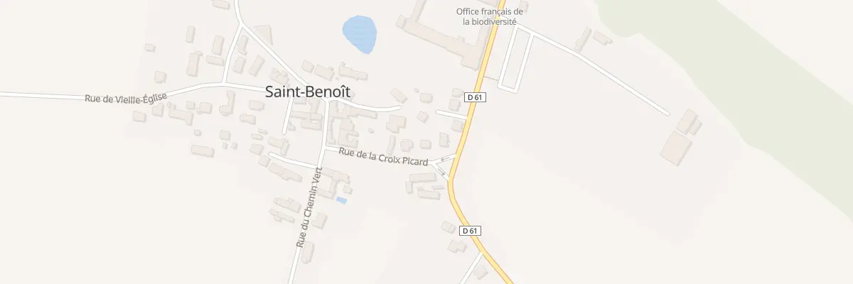 Plan du 23 Rue de la Croix Picard à Auffargis