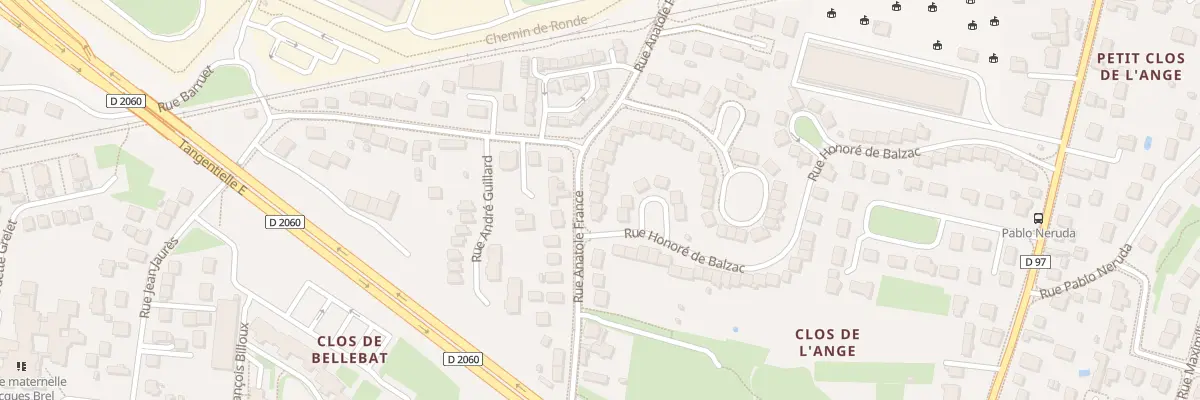 Plan du 94 Rue Anatole France à Fleury-les-Aubrais