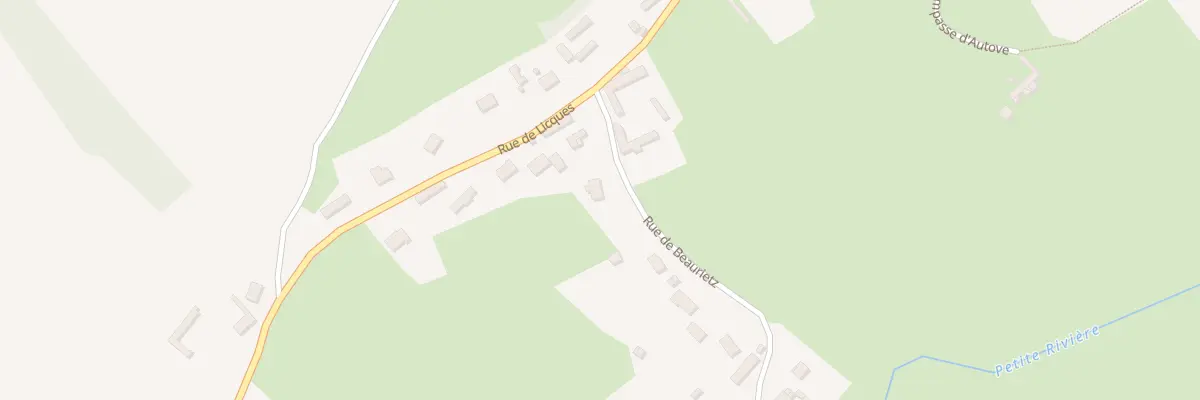 Plan du 8 Rue de Beaurietz à Bainghen