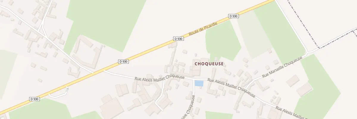 Plan du 5 Rue Alexis Maillet Choqueuse à Grémévillers