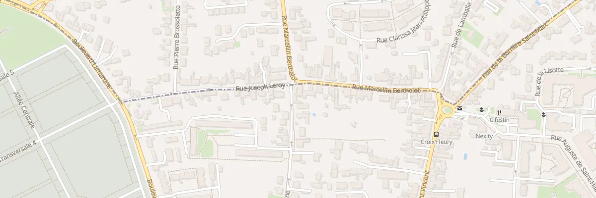 Plan du 110 Rue Moine à Orléans