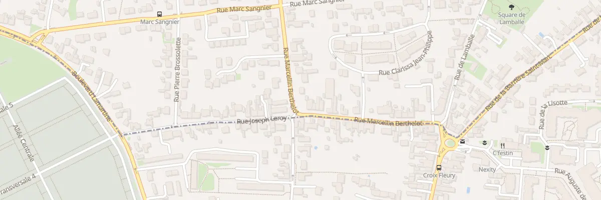 Plan du 32 Rue Marcelin Berthelot à Fleury-les-Aubrais