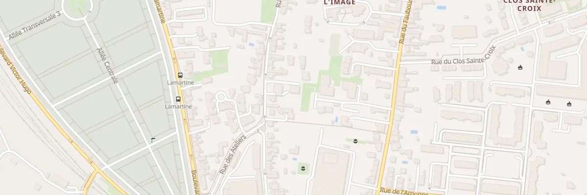 Plan du 62 Rue Moine à Orléans