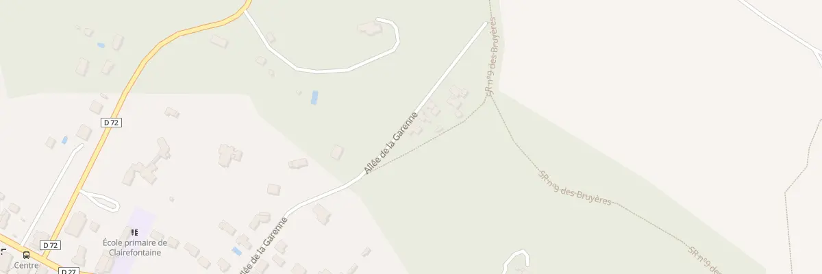 Plan du 9 All de la Garenne à Clairefontaine-en-Yvelines