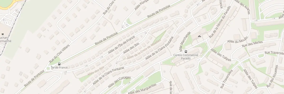 Plan du 20 All de la Croix Noailles à Meulan-en-Yvelines