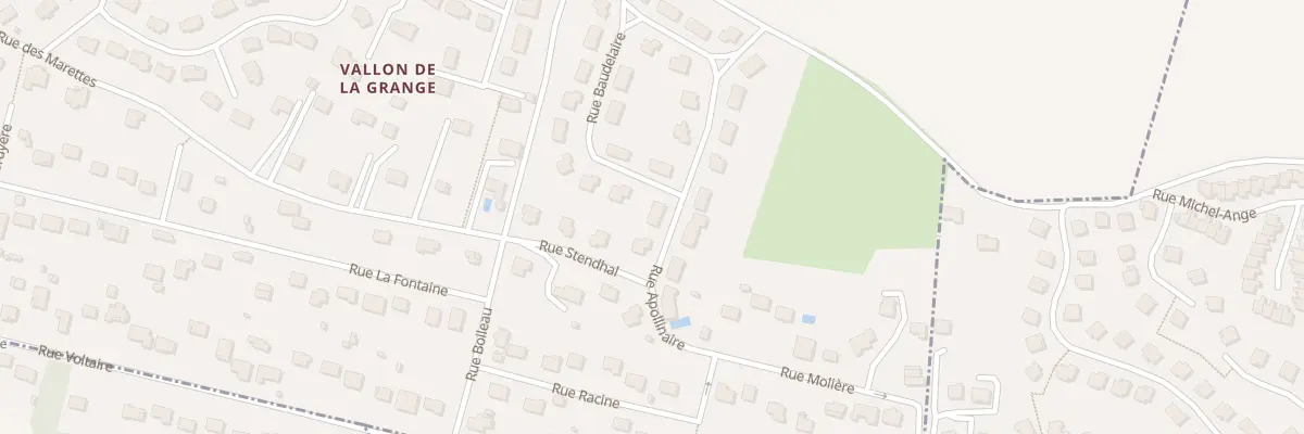Plan du 3 Rue Apollinaire à Saint-Germain-de-la-Grange