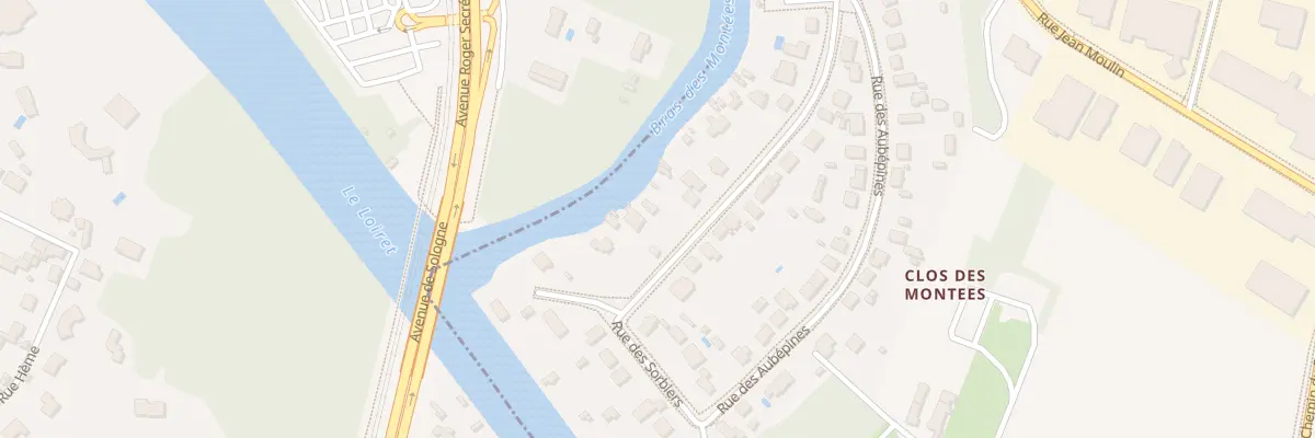 Plan du 24 Rue des Tilleuls à Orléans