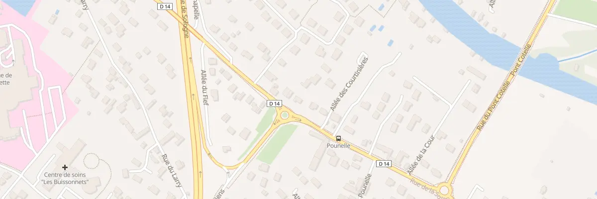 Plan du 1257 Rue de la Source à Olivet