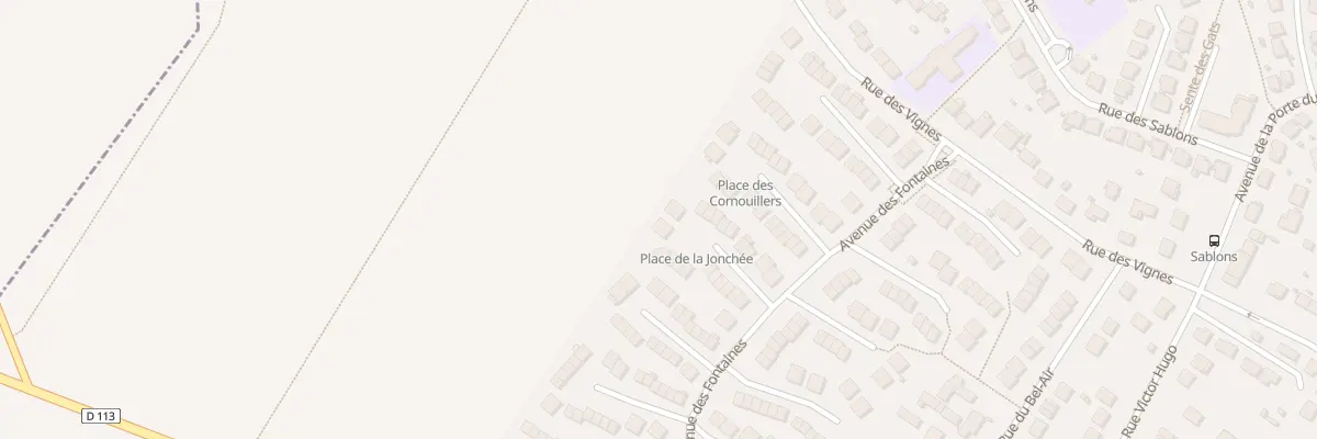 Plan du 22 Rue de la Jonchée à Ecquevilly