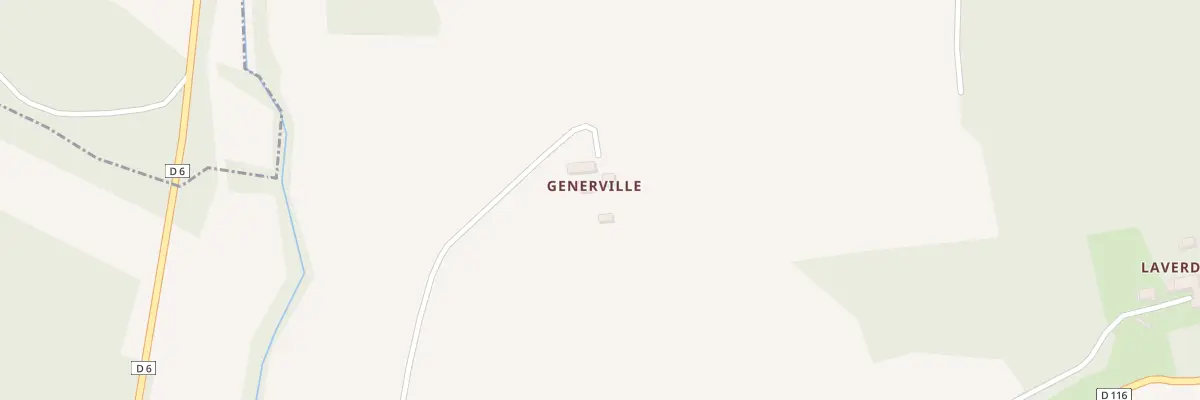 Plan du 17 Génerville à Generville