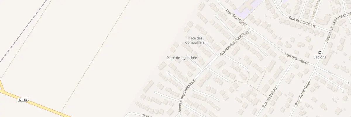 Plan du 17 Rue de la Jonchée à Ecquevilly
