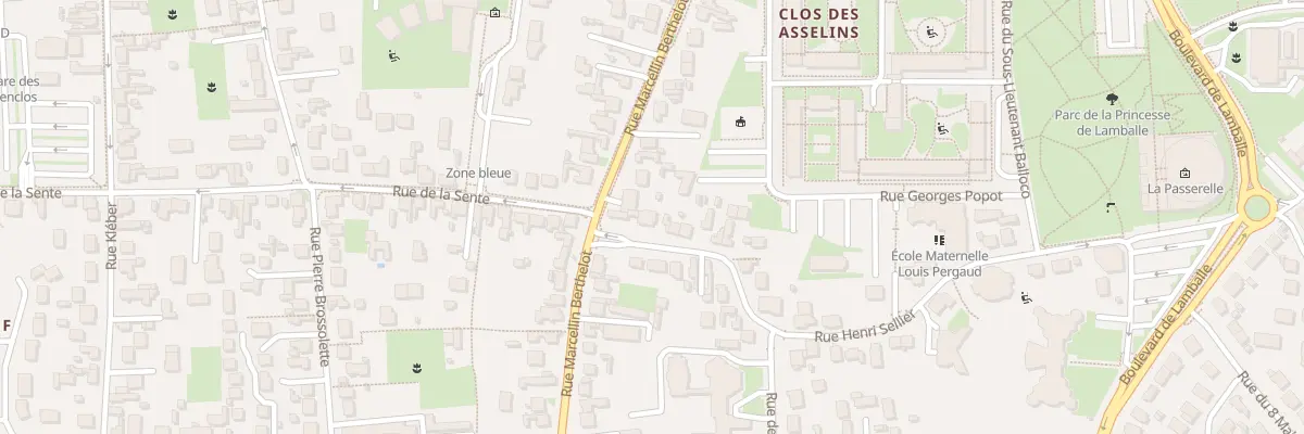 Plan du 96 Rue Henri Sellier à Fleury-les-Aubrais