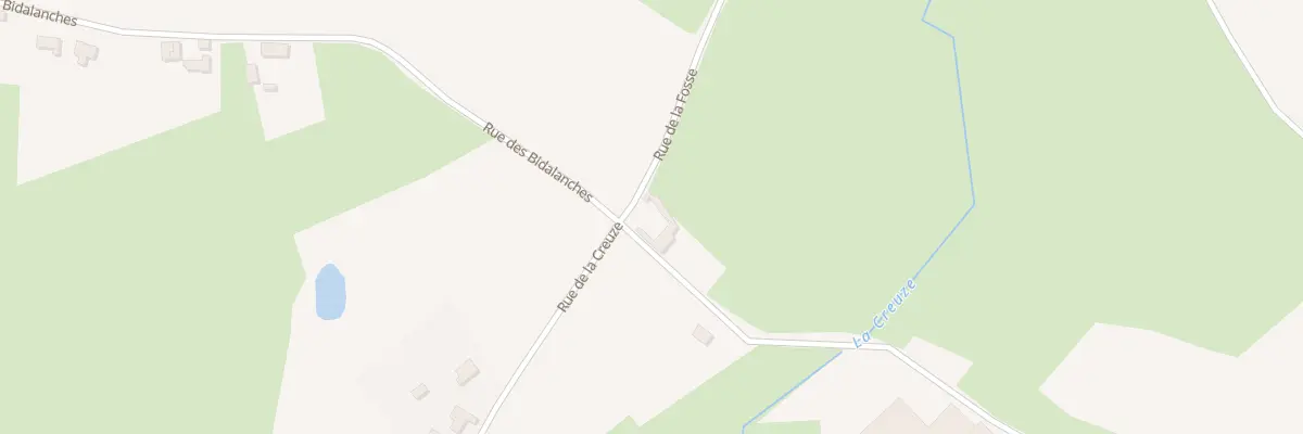 Plan du 58 Rue des Bidalanches à Quesques