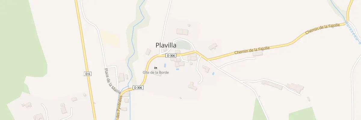Plan du 2 Pl de l’Eglise à Plavilla