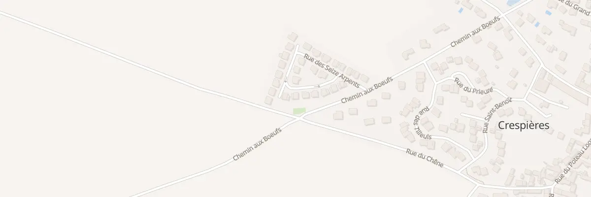 Plan du 36 Rue des Seize Arpents à Crespières