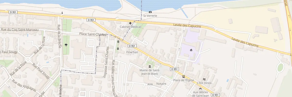 Plan du 5 Rue du Gen de Gaulle à Saint-Jean-le-Blanc