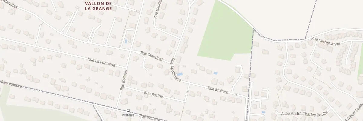 Plan du 2 Rue Apollinaire à Saint-Germain-de-la-Grange