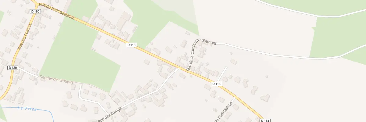 Plan du 393 Rue du Petit Beaurain à Beaurainville