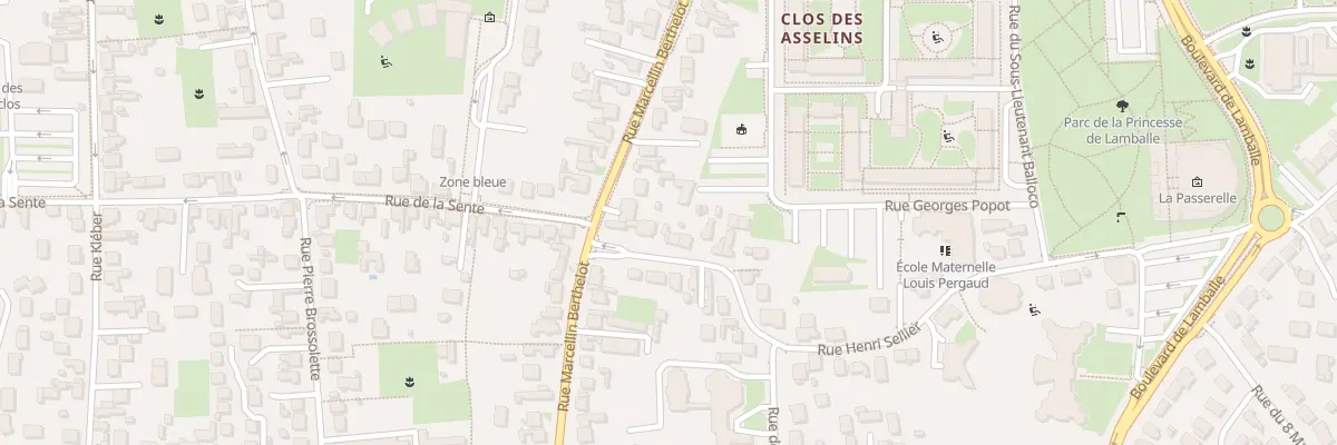 Plan du 94 Rue Henri Sellier à Fleury-les-Aubrais