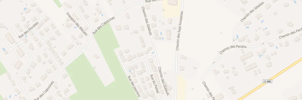 Plan du 12 Rue de la Garance à Gaillac