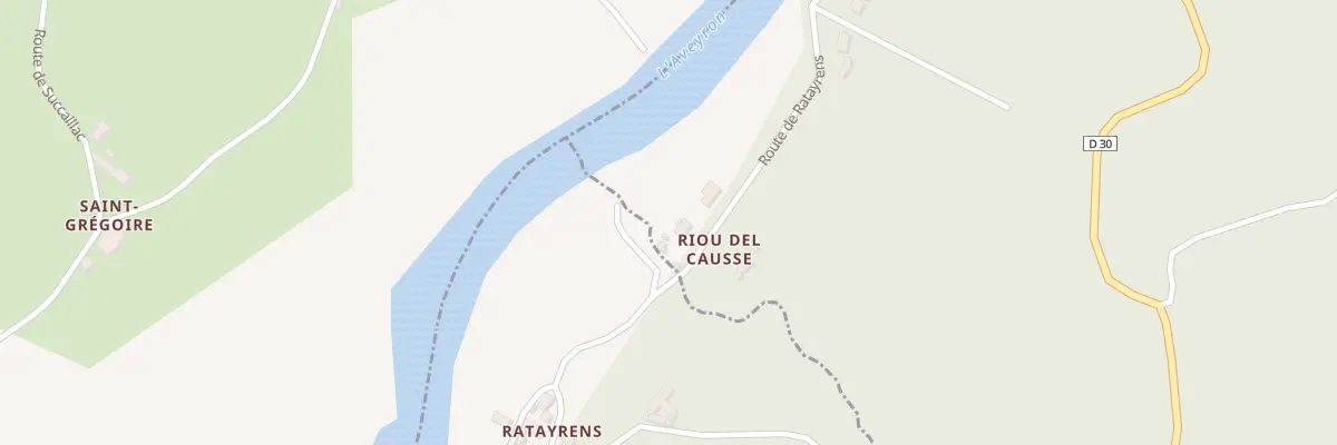 Plan du 5088C Riou Del Causse à Saint-Martin-Laguépie