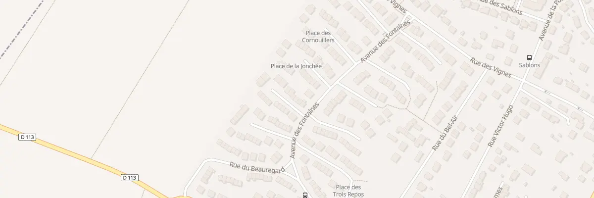 Plan du 13 Rue des Deux Charmes à Ecquevilly
