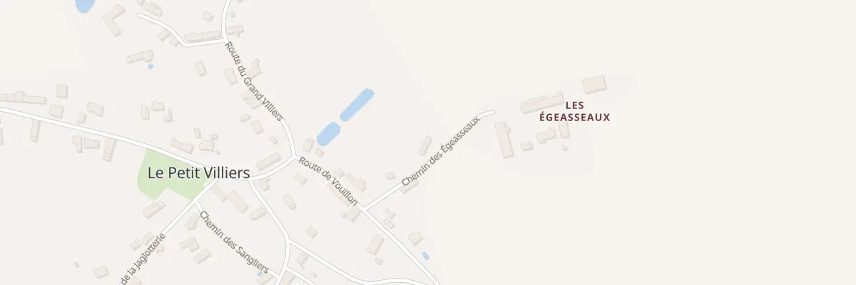 Plan du 1 Che des Egeasseaux à Brives