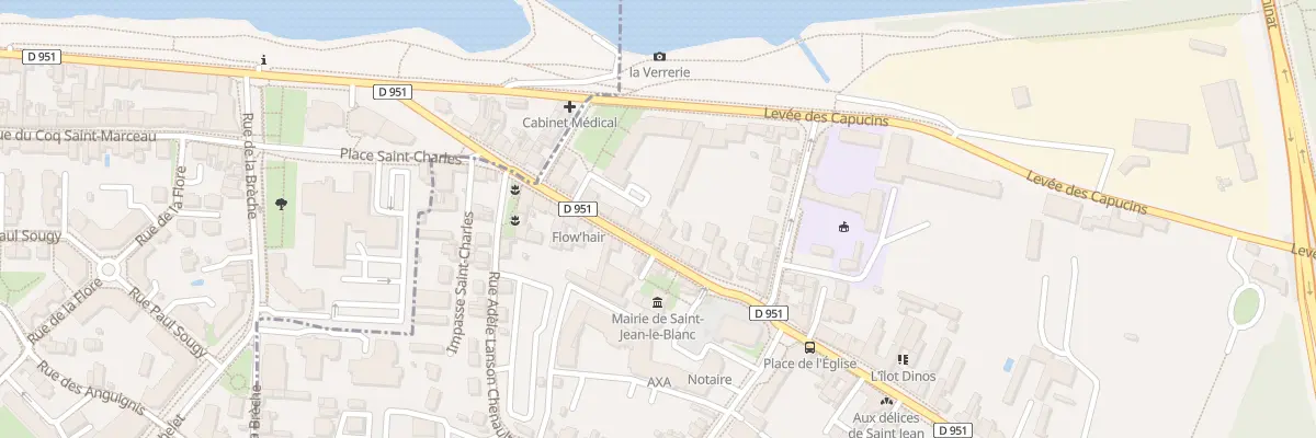 Plan du 7 Rue du Gen de Gaulle à Saint-Jean-le-Blanc