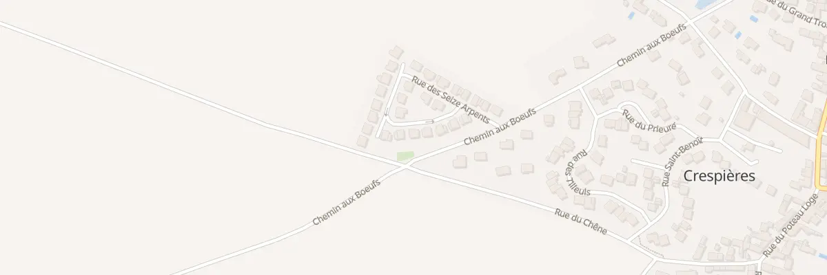 Plan du 38 Rue des Seize Arpents à Crespières