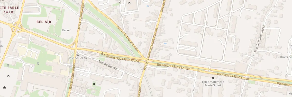 Plan du 165 Rue du Faubourg Saint-Vincent à Orléans
