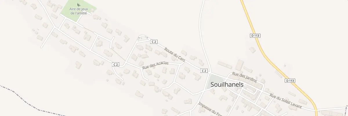 Plan du 5042A Res le Cazal à Souilhanels